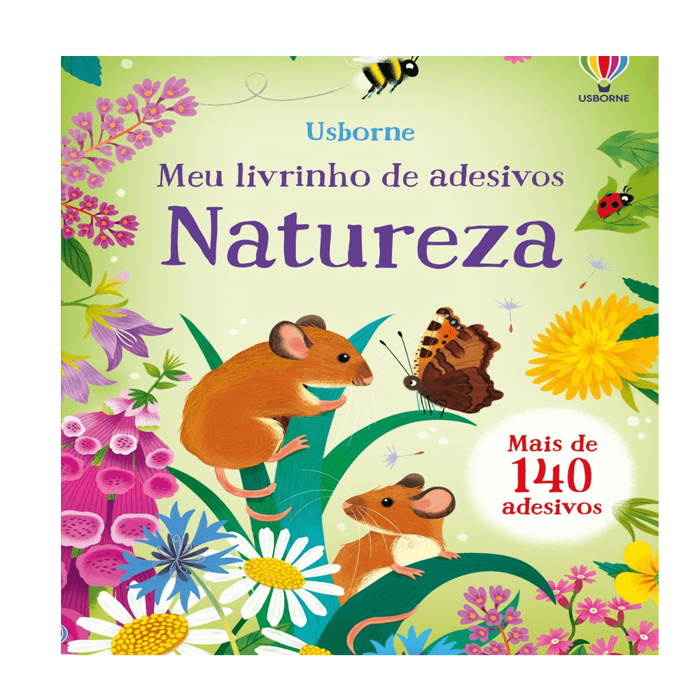 Livro de Adesivos Natureza