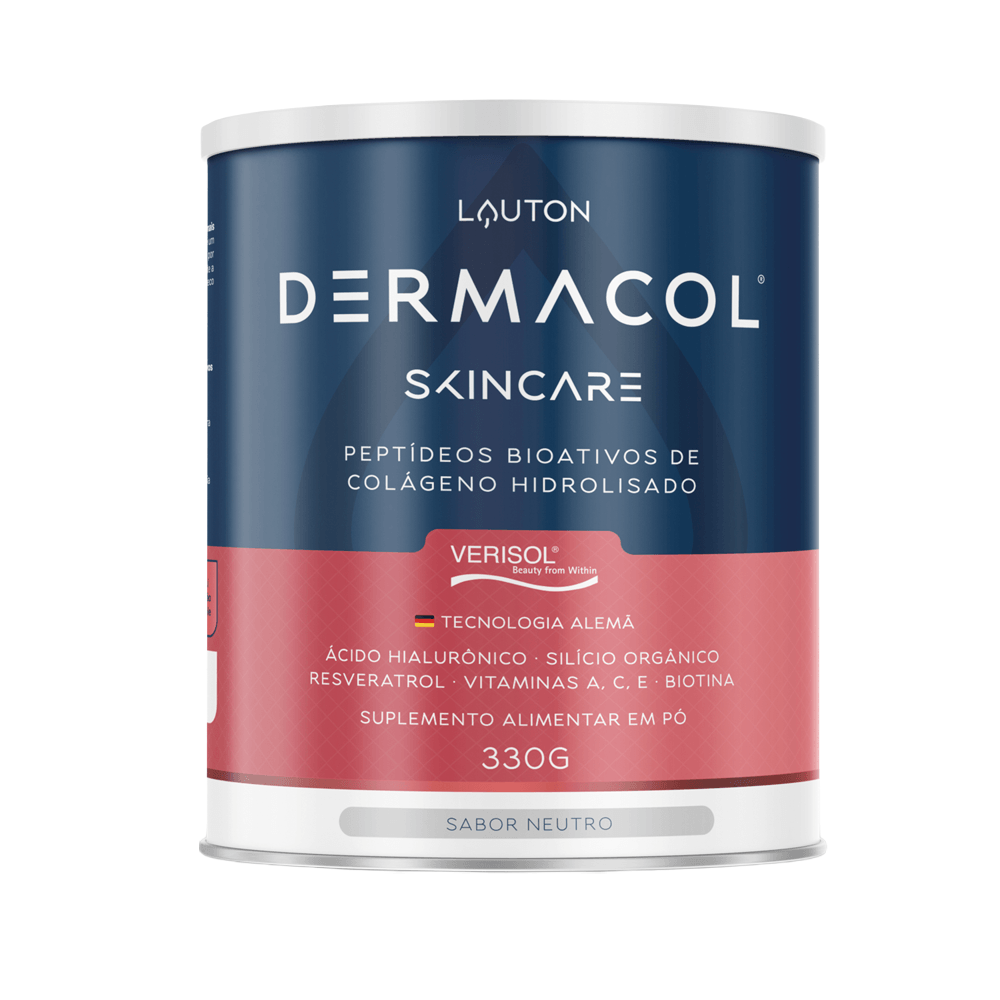 Colágeno Hidrolisado com Ácido Hialurônico Dermacol Sabor Neutro
