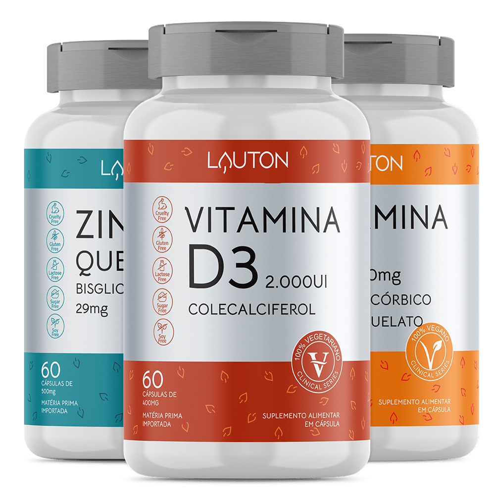 Kit Imunidade Advanced Lauton Nutrition