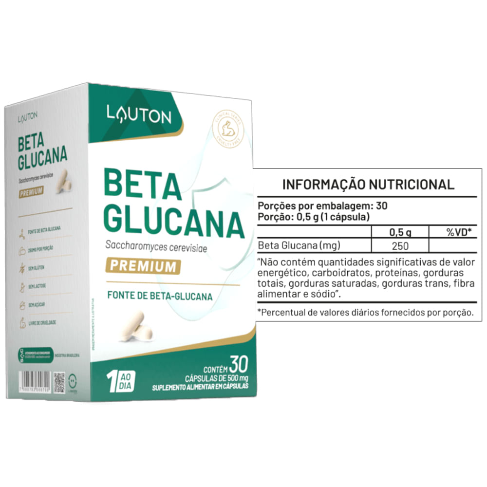 Beta-Glucana Lauton 250mg