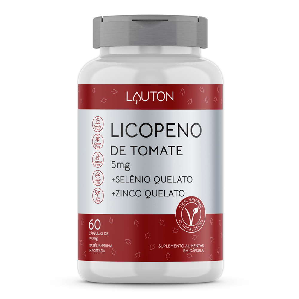 Licopeno de Tomate Lauton Nutrition 60 Cápsulas