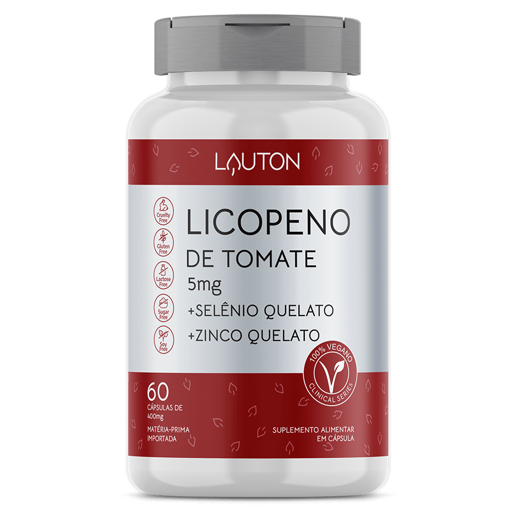 Licopeno de Tomate Lauton Nutrition 60 Cápsulas