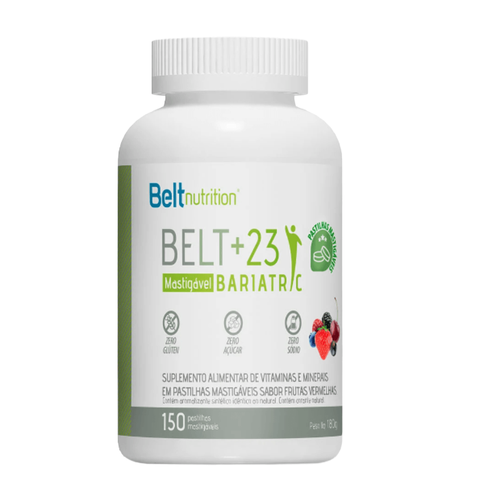 Belt+23 Bariatric Plus Mastigável Frutas Vermelhas