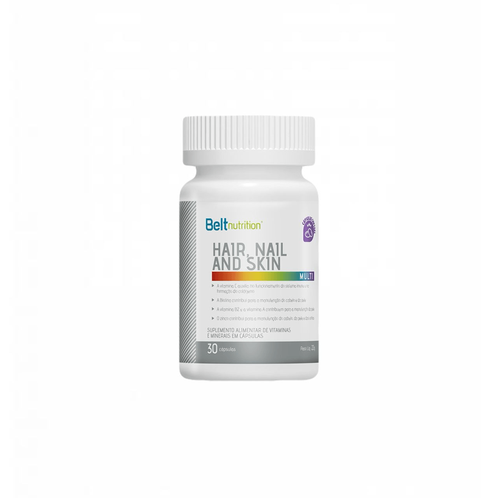 Belt Hair Nail And Skin Plus 30 Cápsulas Gelatinosas