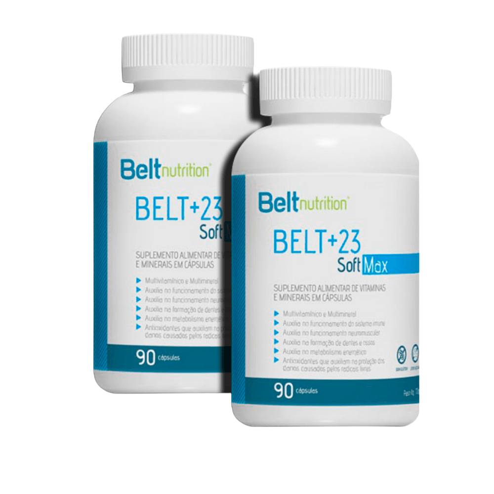 2x Belt +23 Soft Max Belt Nutrition 90 Cápsulas