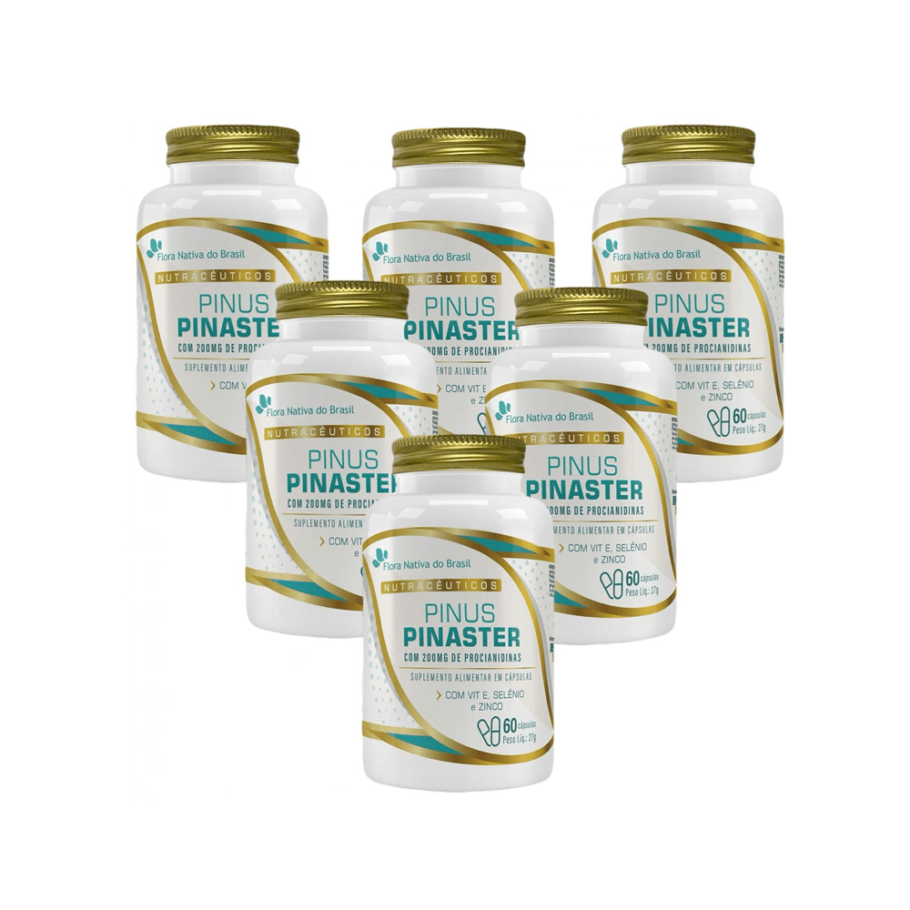 6x Pinus Pinaster 60 Cápsulas