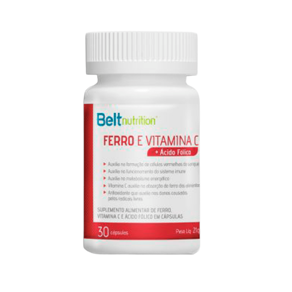 Multivitamínico Belt Ferro Com Vitamina C + Ácido Fólico