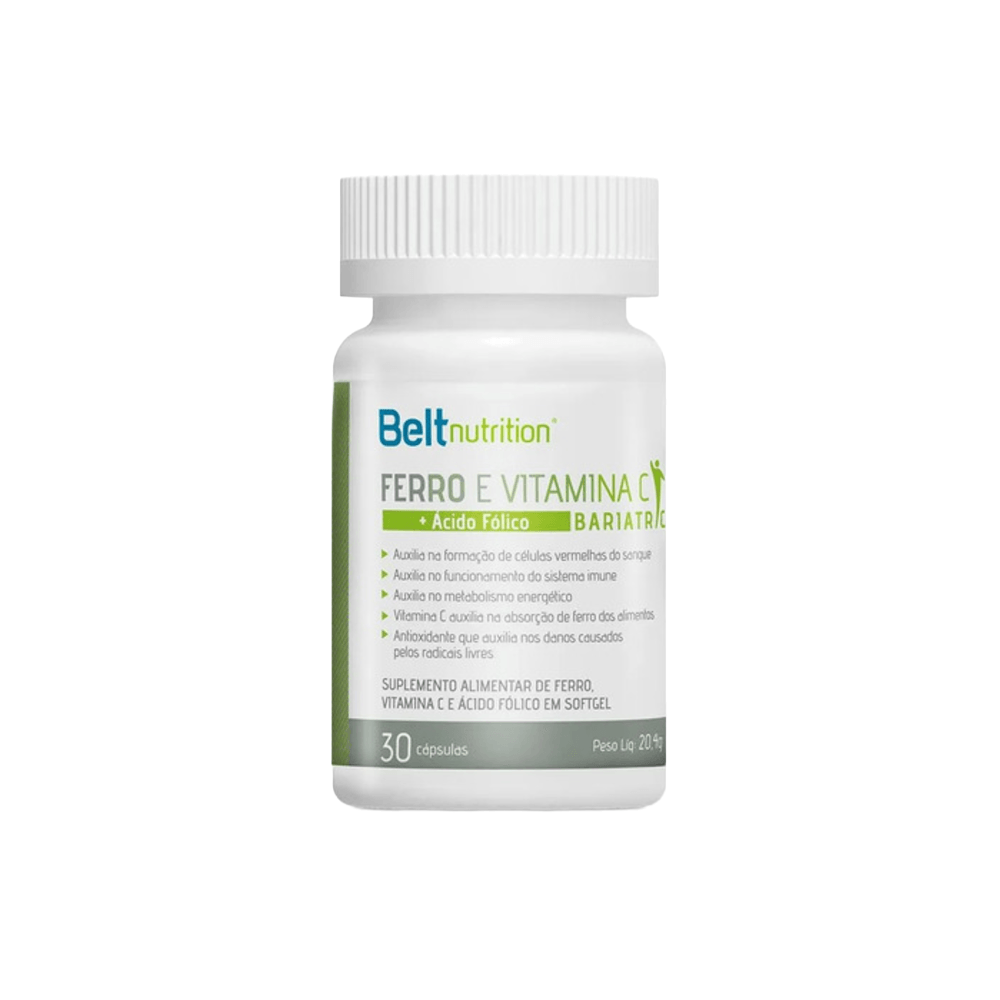 Belt Ferro Bariatric Vitamina C + Ácido Fólico