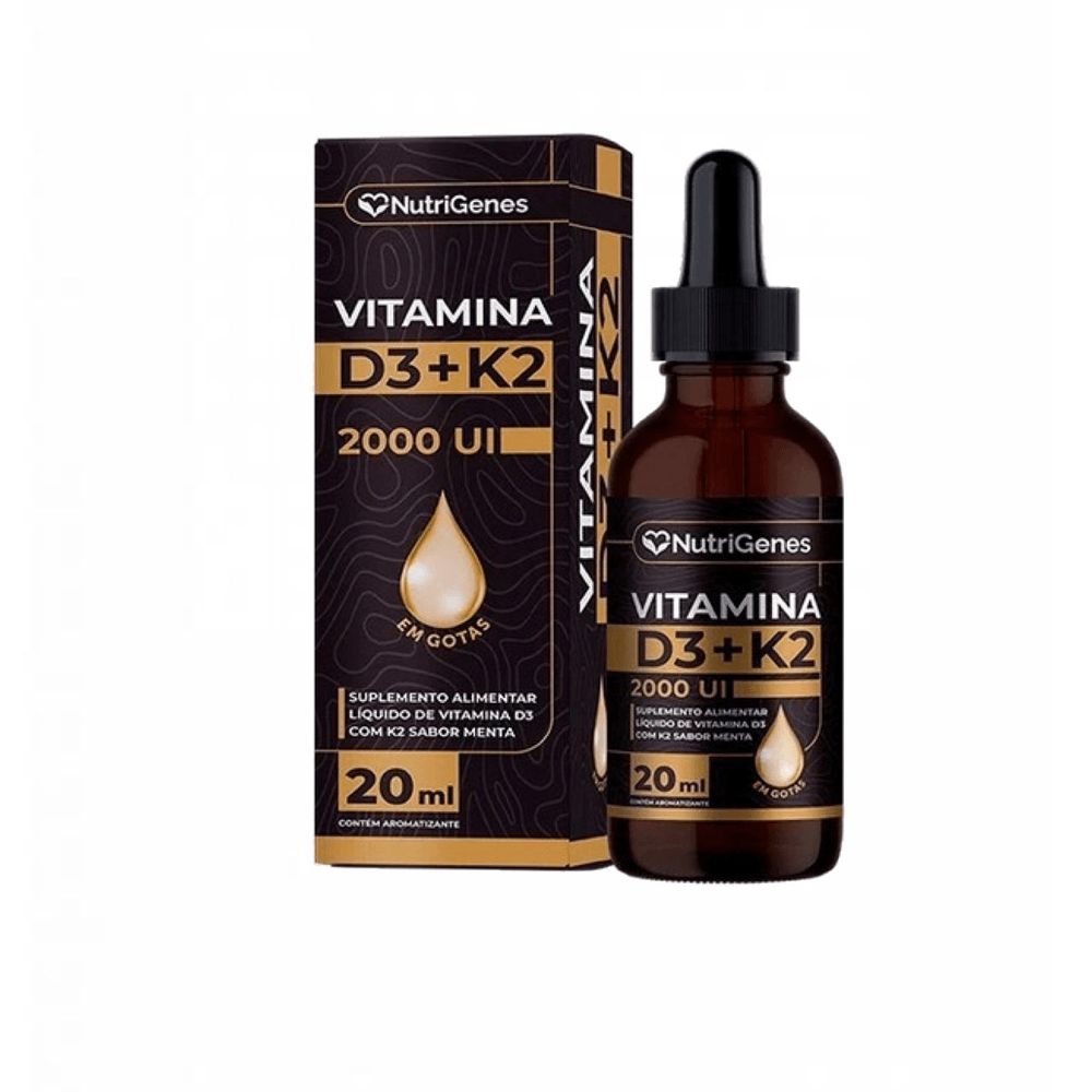 Vitamina D3 2000 Ui+ K2 Mk7 Nutrigenes 20ml
