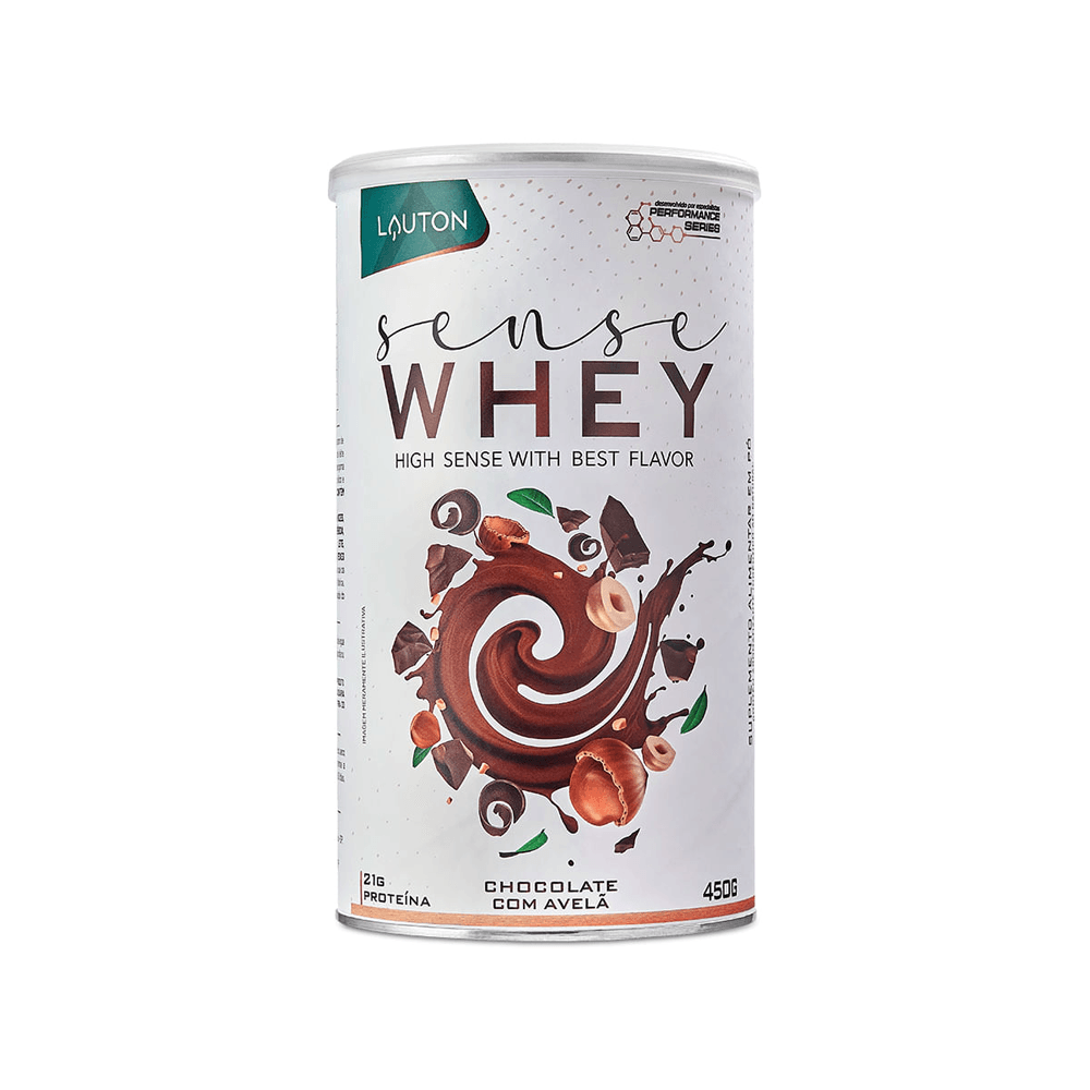 Sense Whey Chocolate Com Avelã (performance Series) 450g Lauton