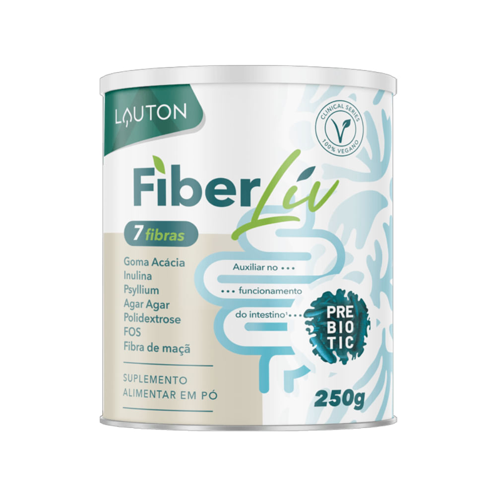 Fiberliv® Prebiótico 7 Fibras 250g  Lauton