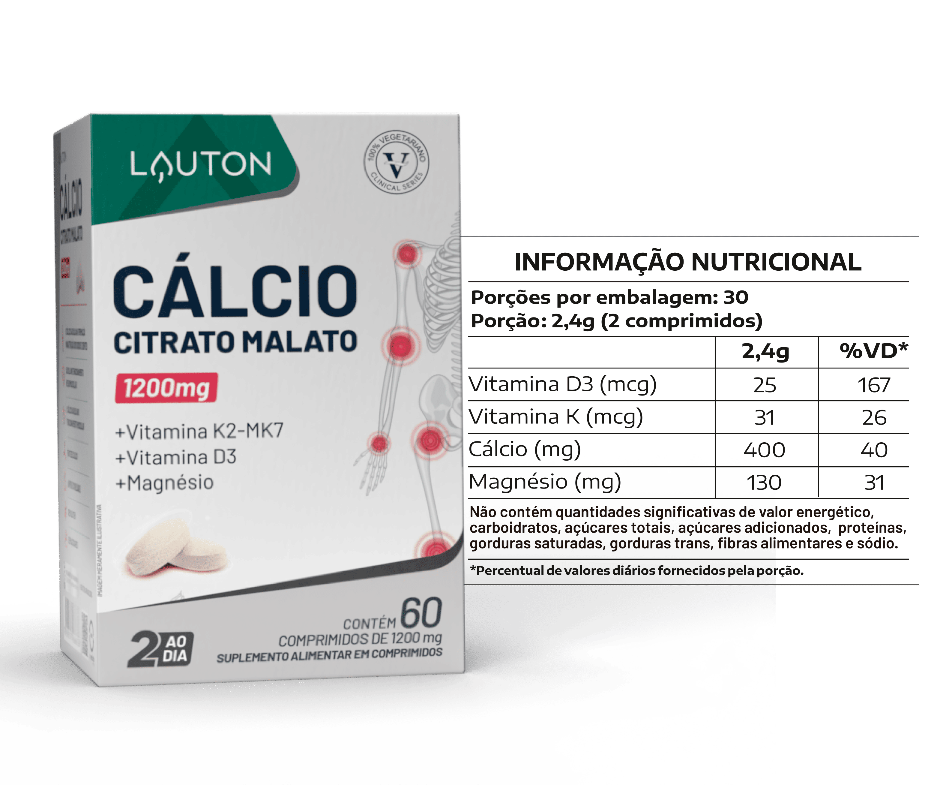Calcitrax ®60 Comprimidos Lauton Nutrition