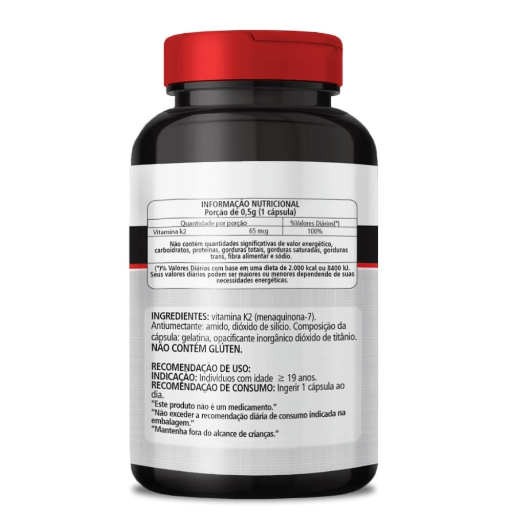 Vitamina K2 ClinicMais 500mg 30 Cápsulas