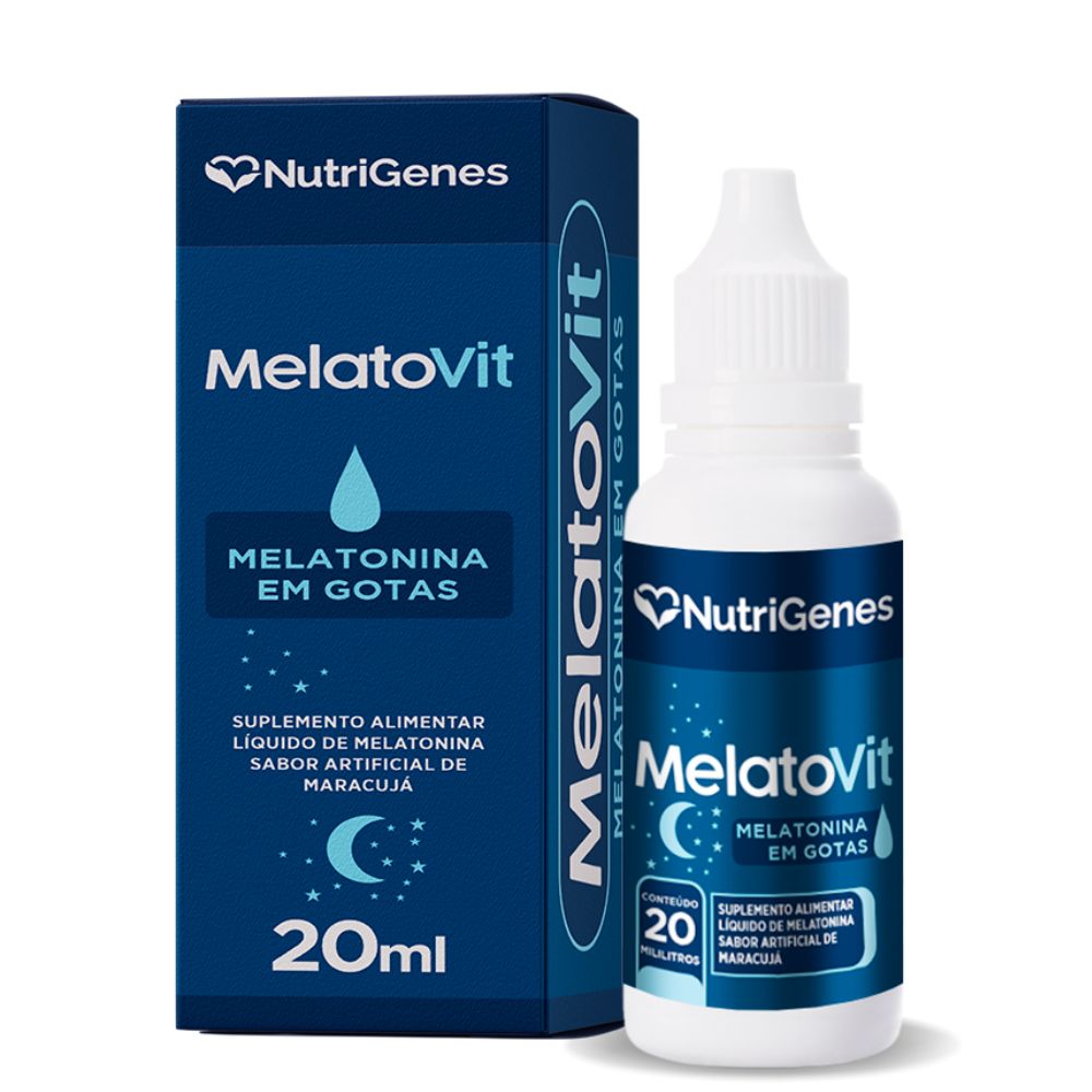 Melatonina Em Gotas Nutrigenes 20ml 0,21mg/gota