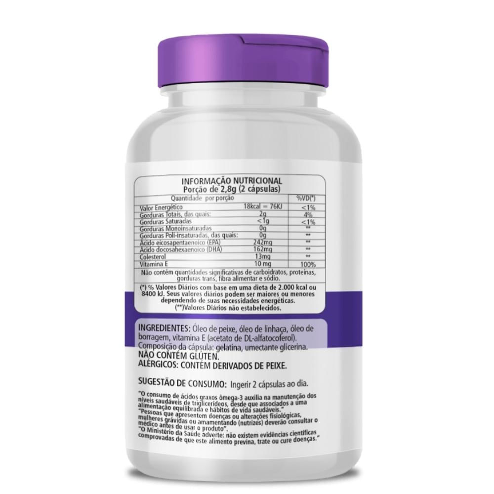 Ômega 3-6-9 ClinicMais 1000mg 60 cápsulas