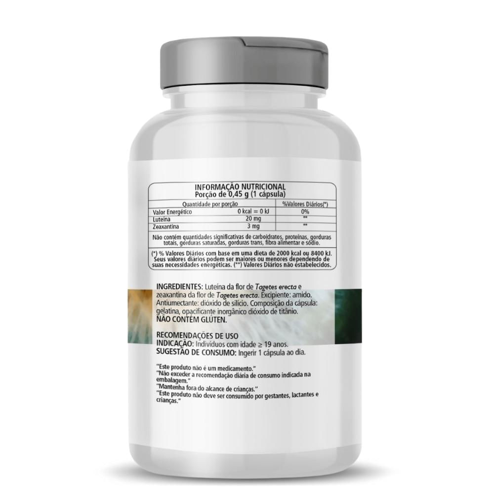 Luteína e Zeaxantina ClinicMais 450mg 30 Cápsulas