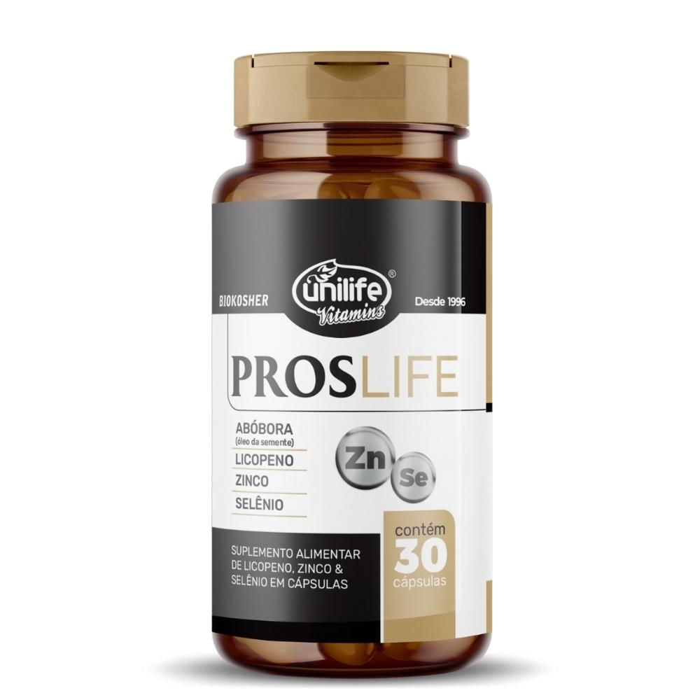 Proslife Óleo De Semente De Abóbora 30 Cápsulas Unilife 750mg
