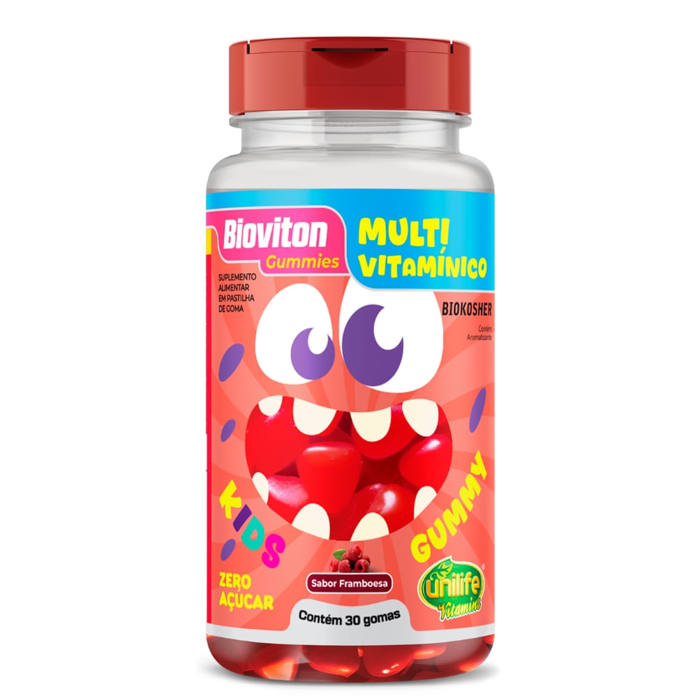 Multivitamínico Kids 30 Gomas  Unilife 2500mg