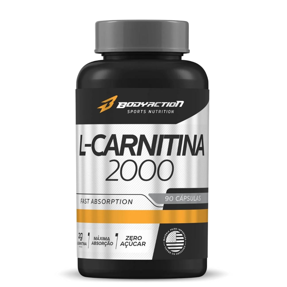 L-Carnitina 2000 90 cápsulas Body Action 800mg