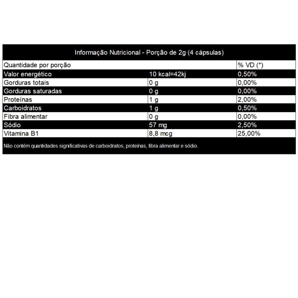 Levedo de Cerveja com Vitamina B1 Muwiz 500mg 120 Cápsulas