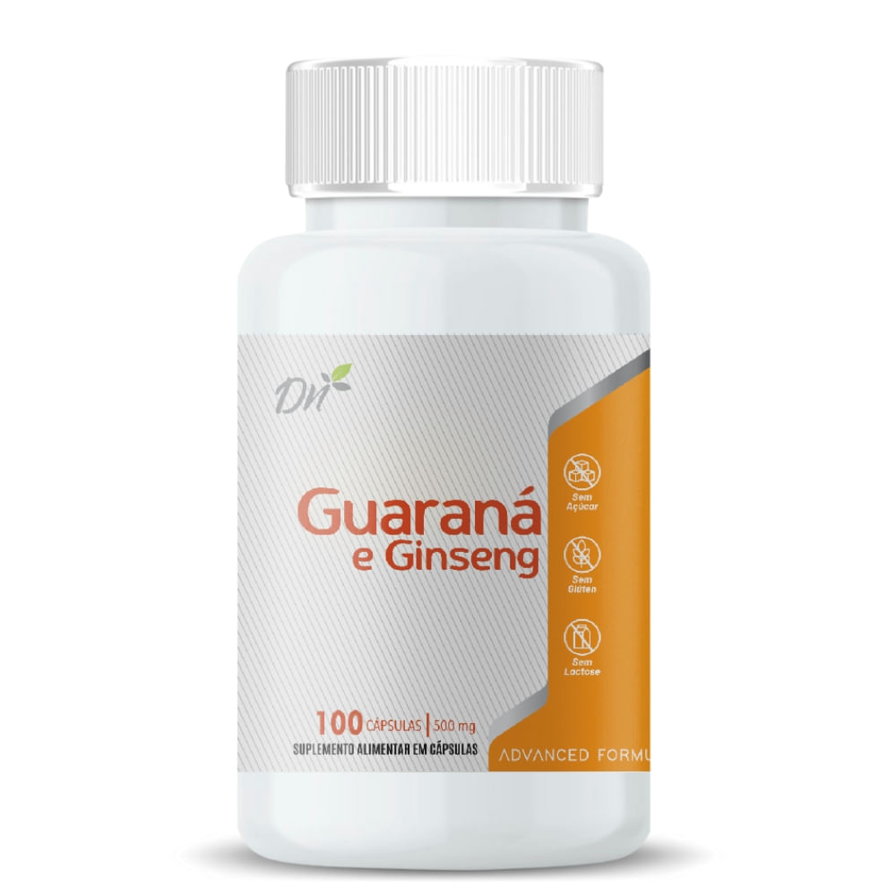 Guaraná Power (Guaraná com Ginseng) Denature 500mg 100 Cápsulas