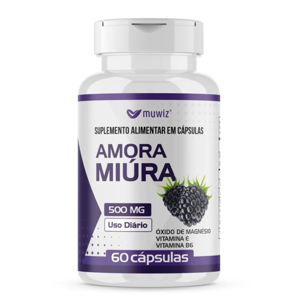 Amora Miura 60 cápsulas Muwiz 500mg