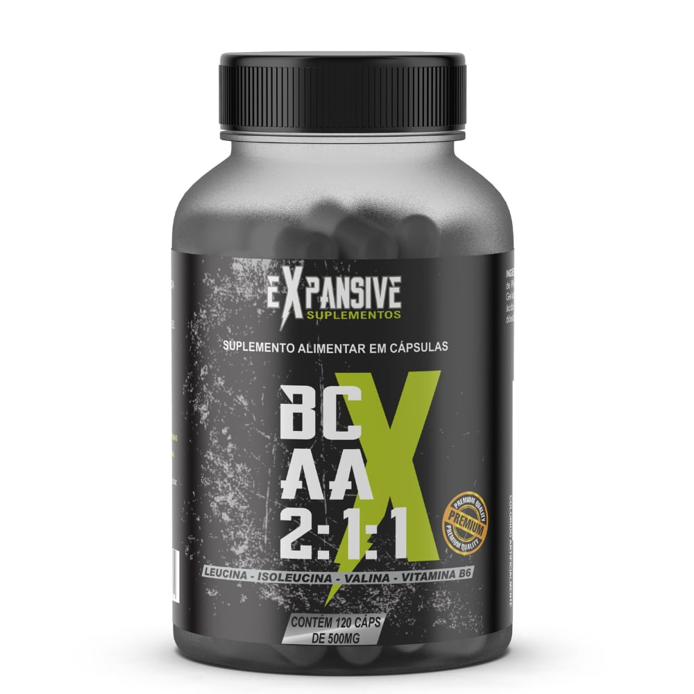 BCAA 2000 120 cápsulas Expansive 500mg