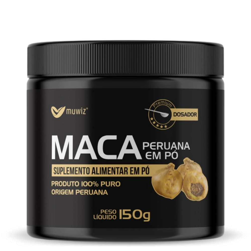 Maca Peruana Pura Em Pó Muwiz 150g