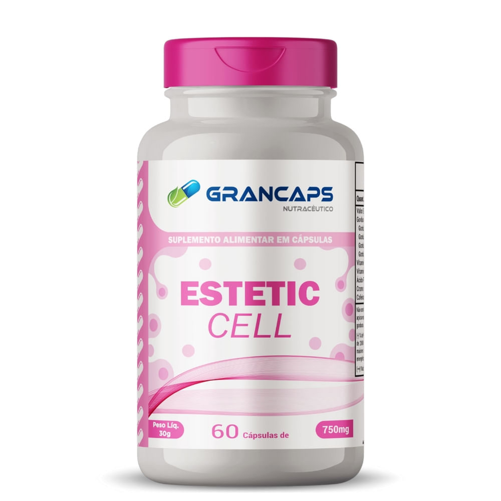 Estetic Cell (Anti-Celulite) 60 cápsulas Grancaps 750mg