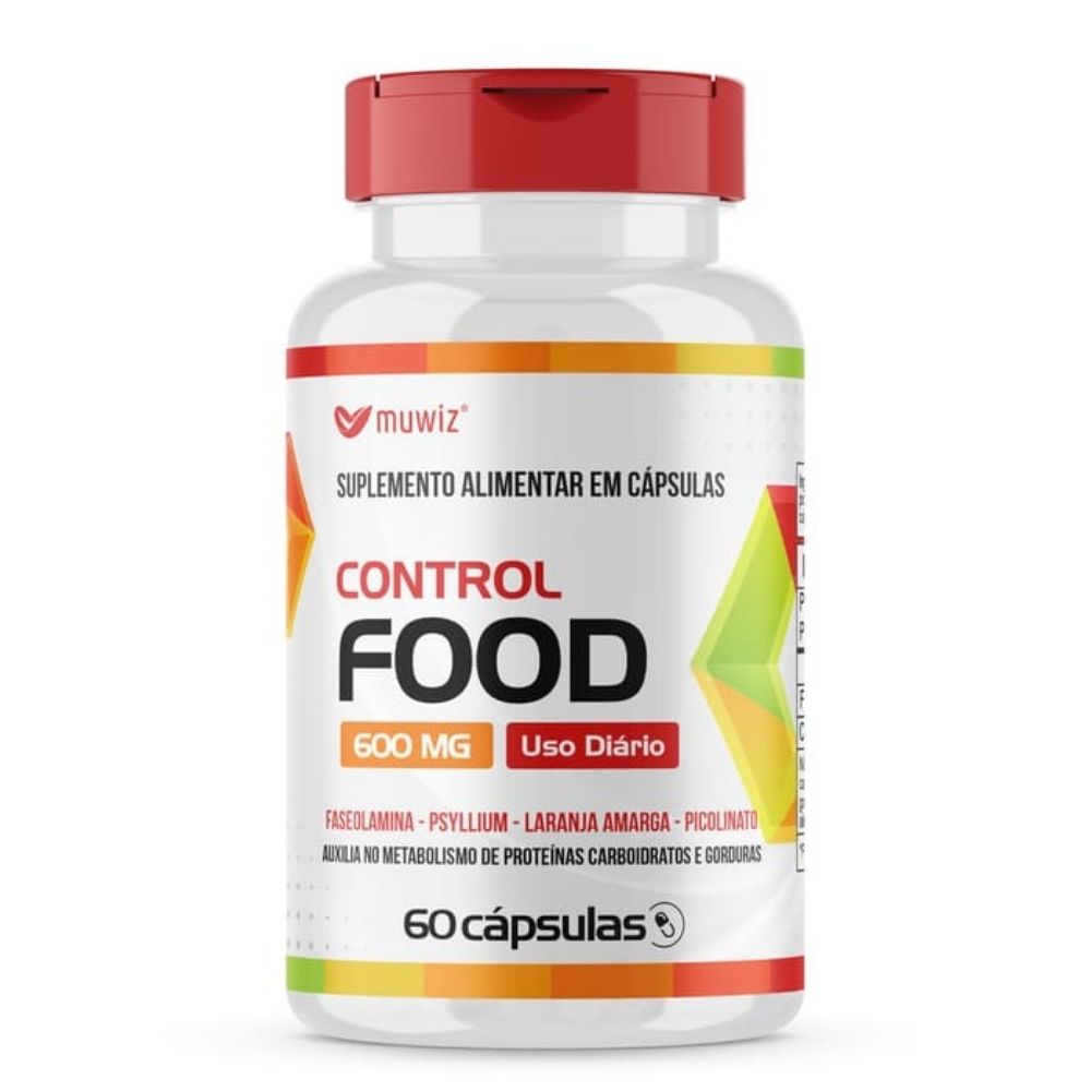 Control Food Metabolismo 60 Cápsulas Muwiz 600mg