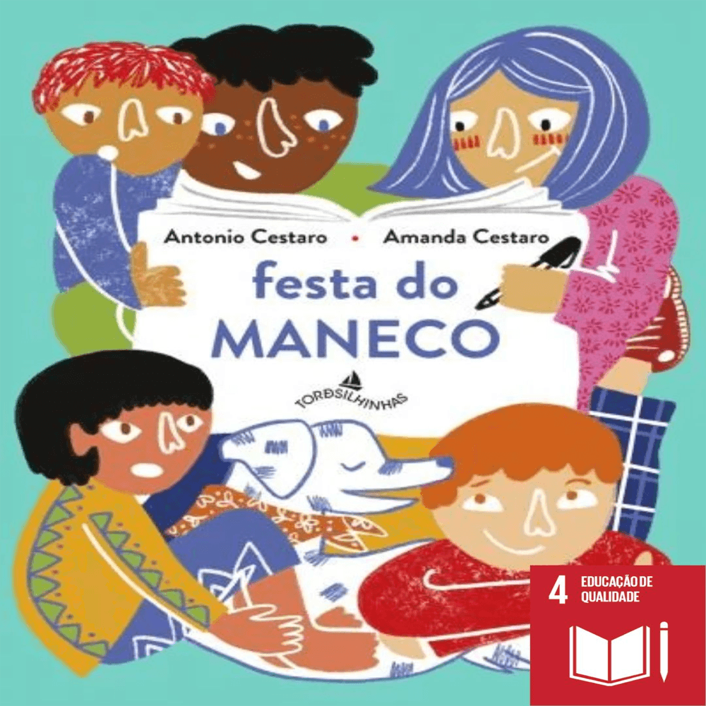 Livro Festa do Maneco Clube de Leitura