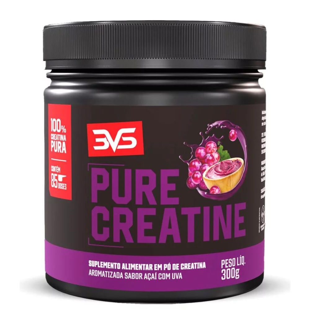 Creatina Monohidratada Sabor Açaí com Uva 3VS
