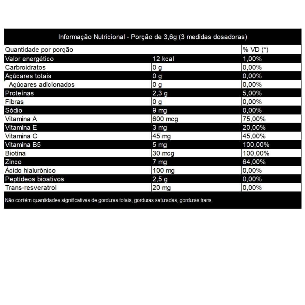 Colágeno Verisol com Ácido Hialurônico Nutrigenes Sabor Frutas Vermelhas 108g