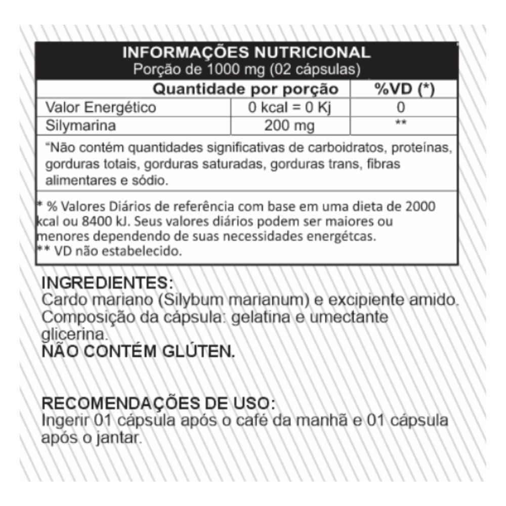 Cardo Mariano 100 cápsulas Denature