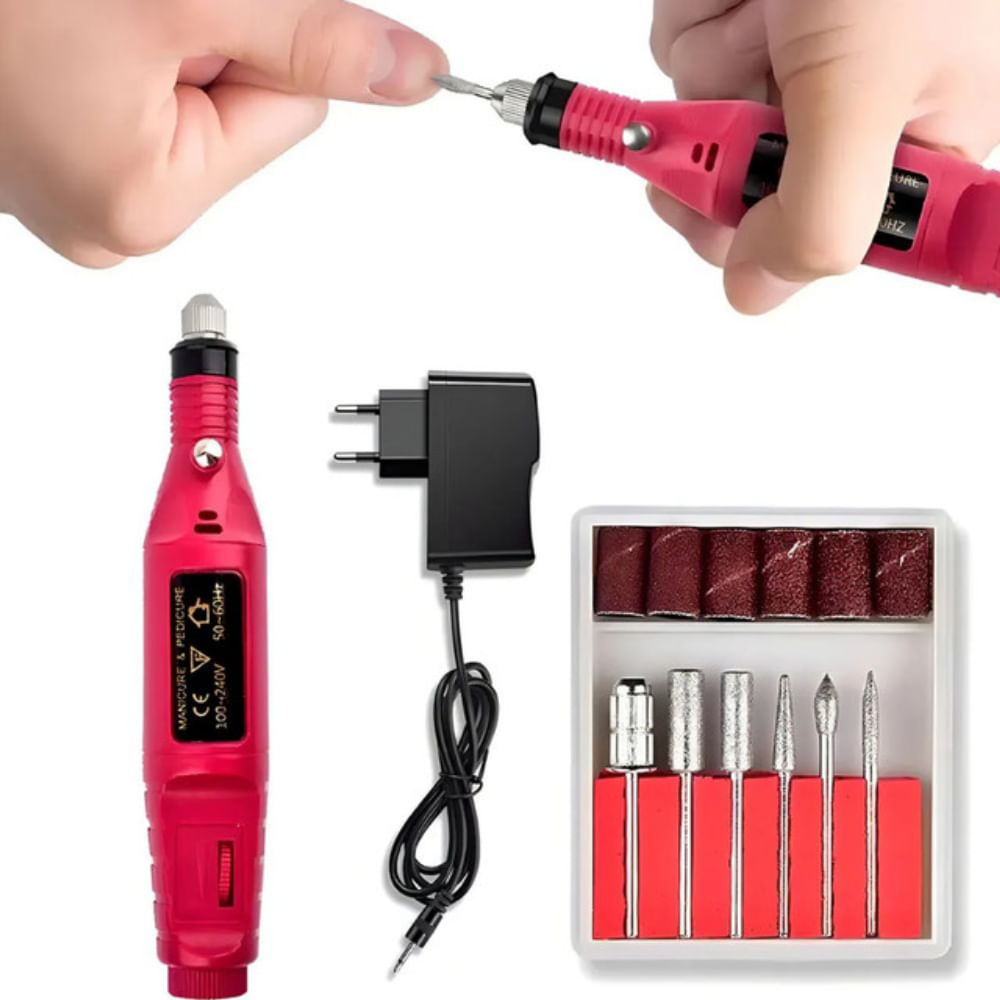 Lixadeira de Unha Elétrica Profissional