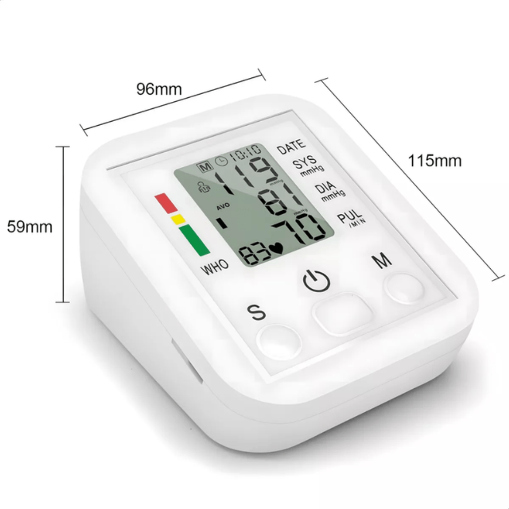Aparelho De Medir Pressão Arterial de Braço Monitor Digital Automático
