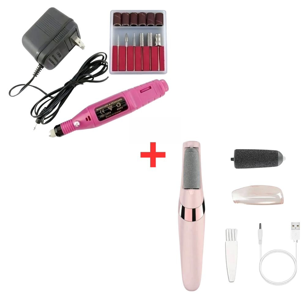 Kit Removedor De Calos + Lixadeira Elétrica
