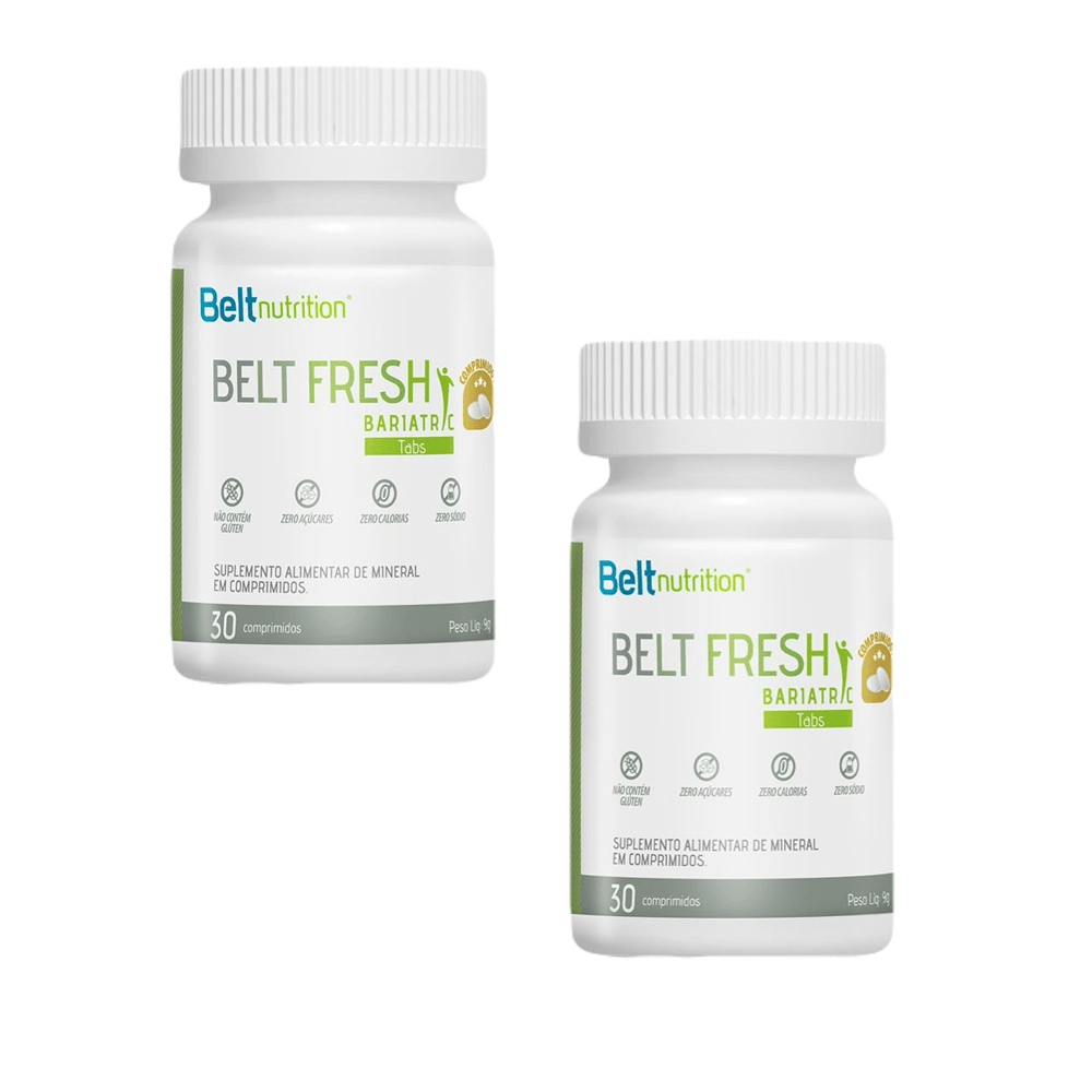 2x Belt Fresh Bariatric Tabs Belt Nutrition 30 Comprimidos