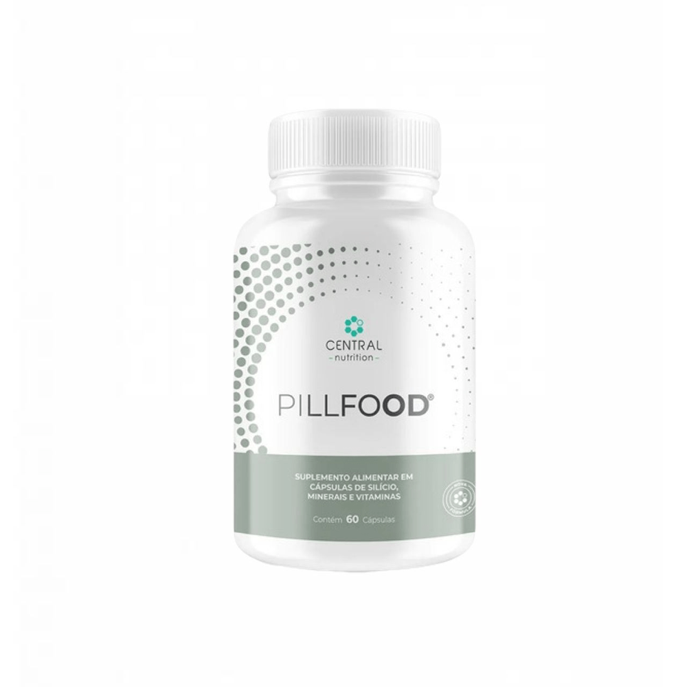 Pillfood Silício Orgânico Central Nutrition 60 Cáps
