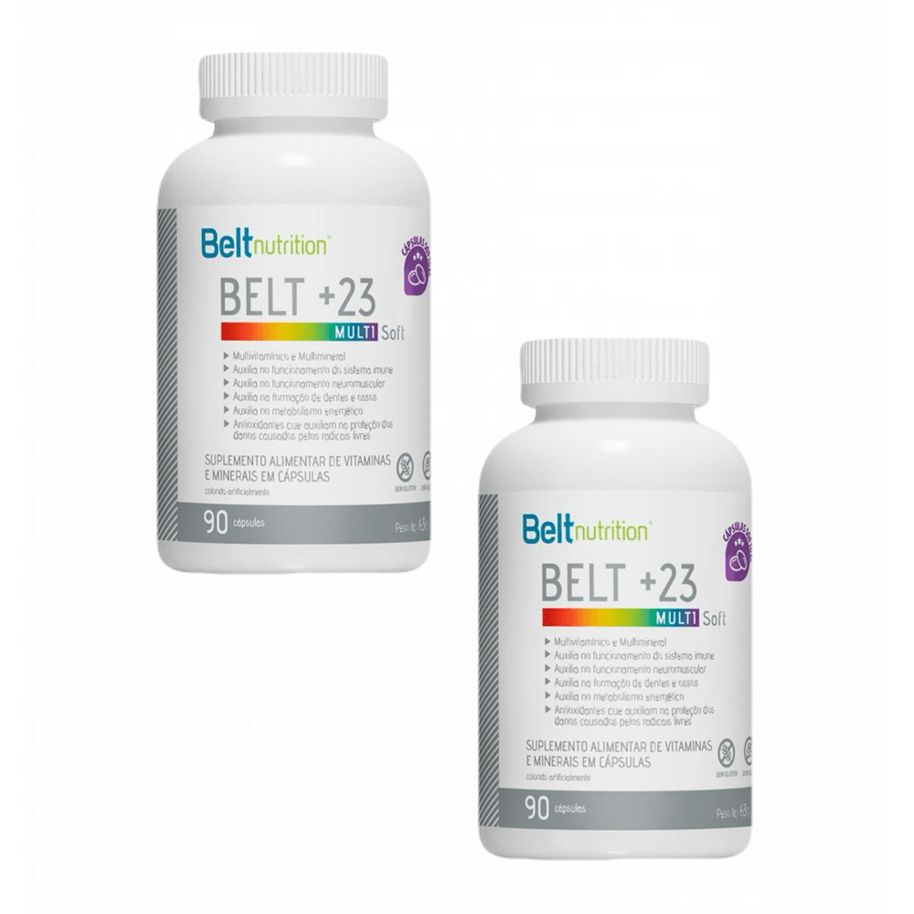 Kit 2x Belt +23 Soft Multivitamínico E Multimineral
