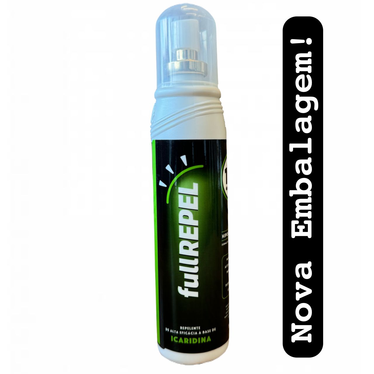Kit 3x Repelente FullRepel Adulto Icaridina 10 Horas