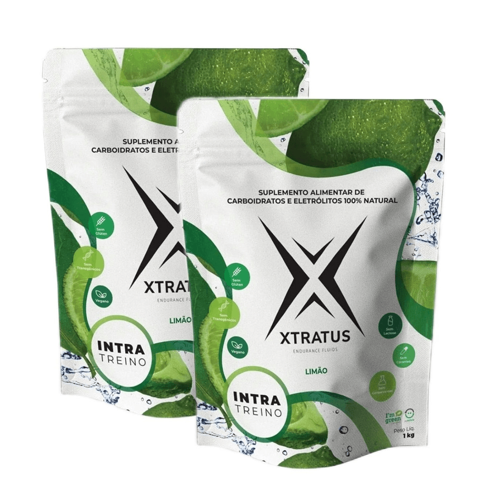 2x Xtratus Endurance Intratreino Com Limão 1 Kg
