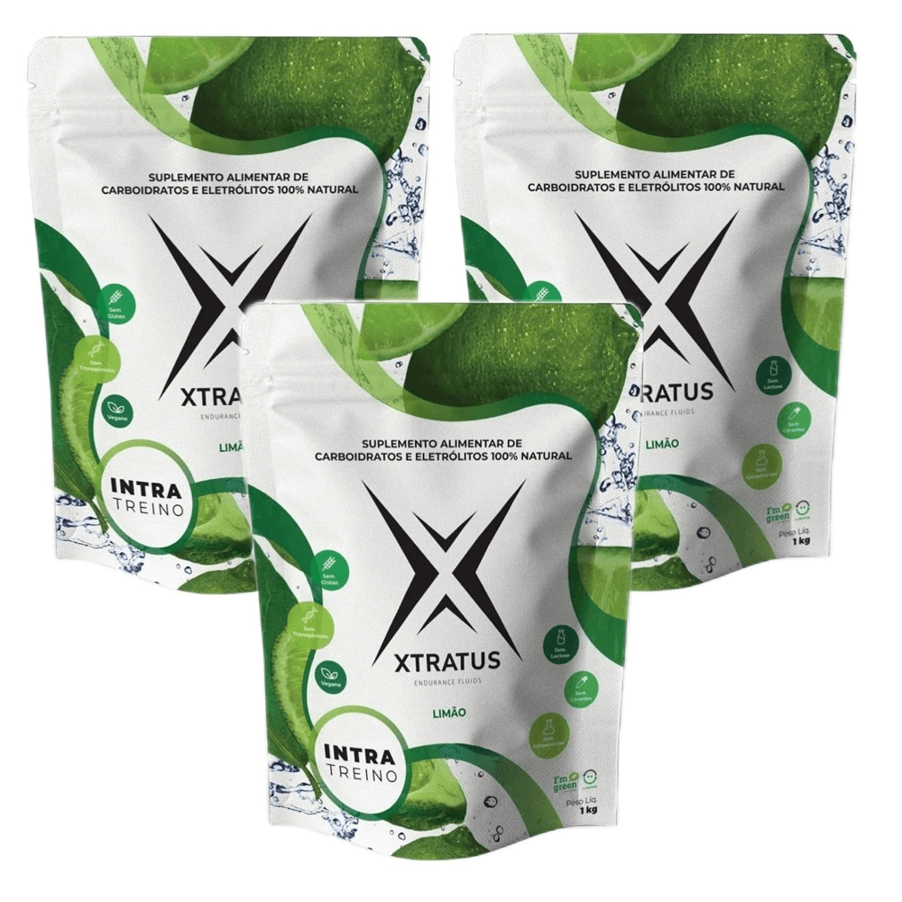 3x Xtratus Endurance Intratreino Com Limão 1 Kg