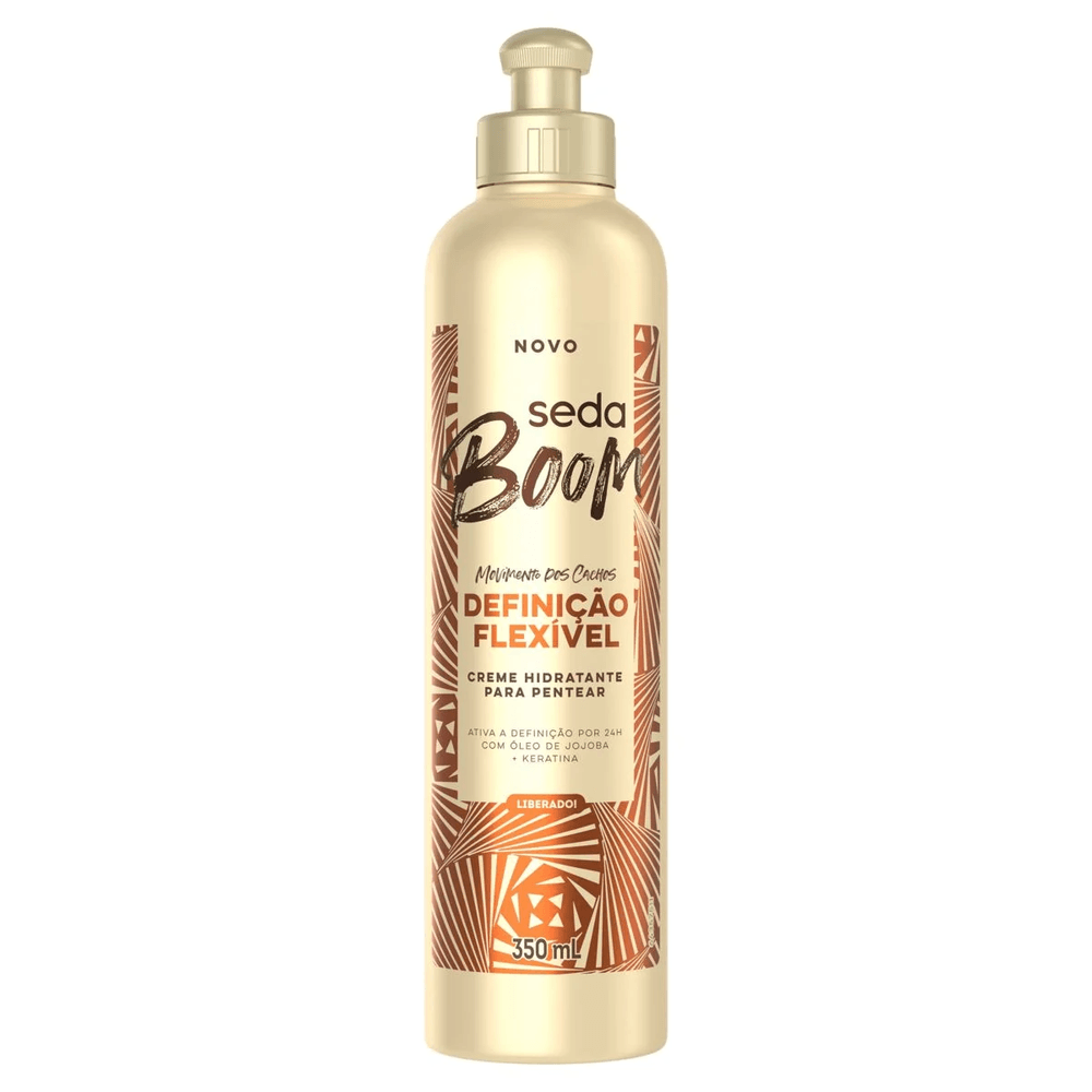 Creme Para Pentear Seda 350ml Boom Definição Flexível