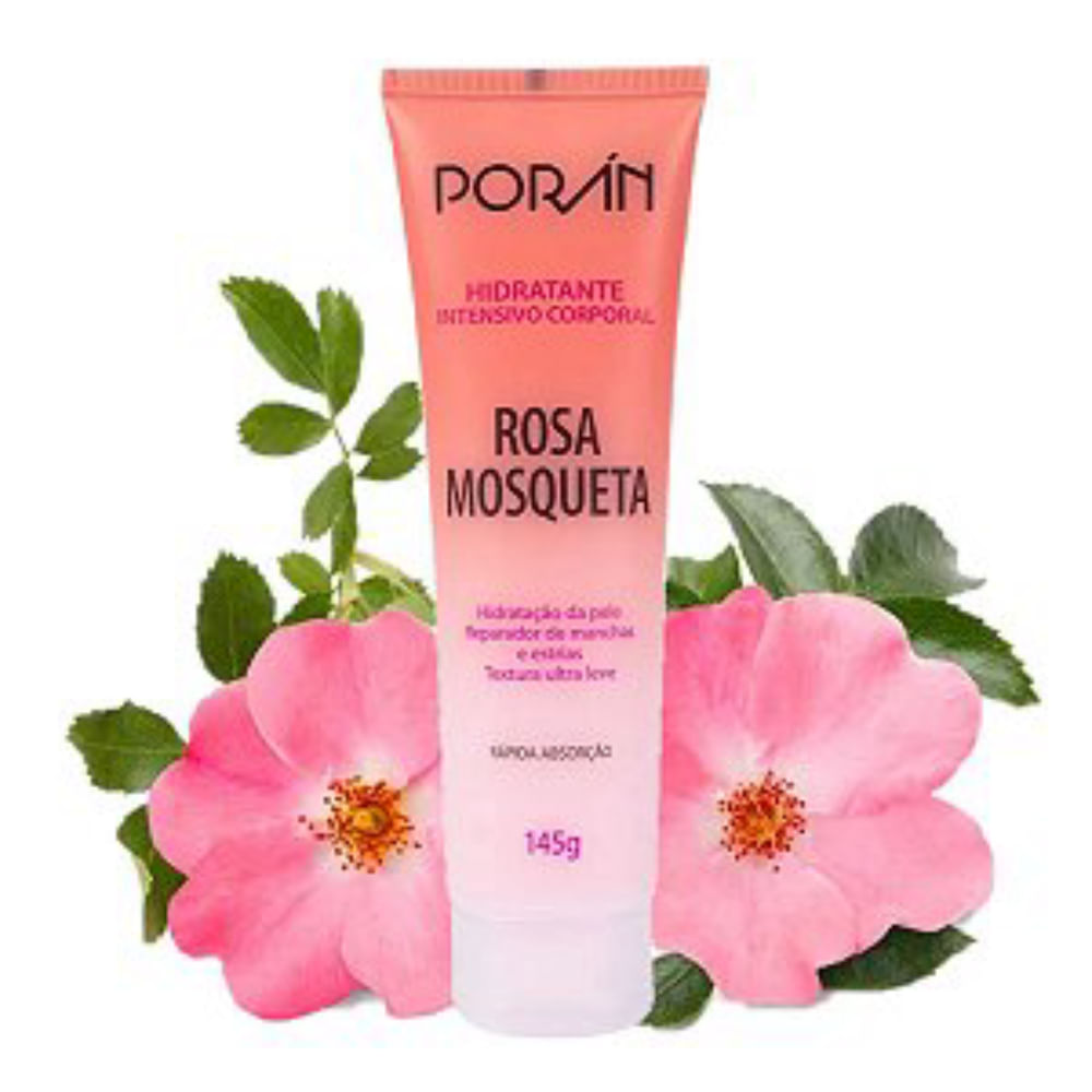 Hidratante Poran 145g Rosa Mosqueta PR51