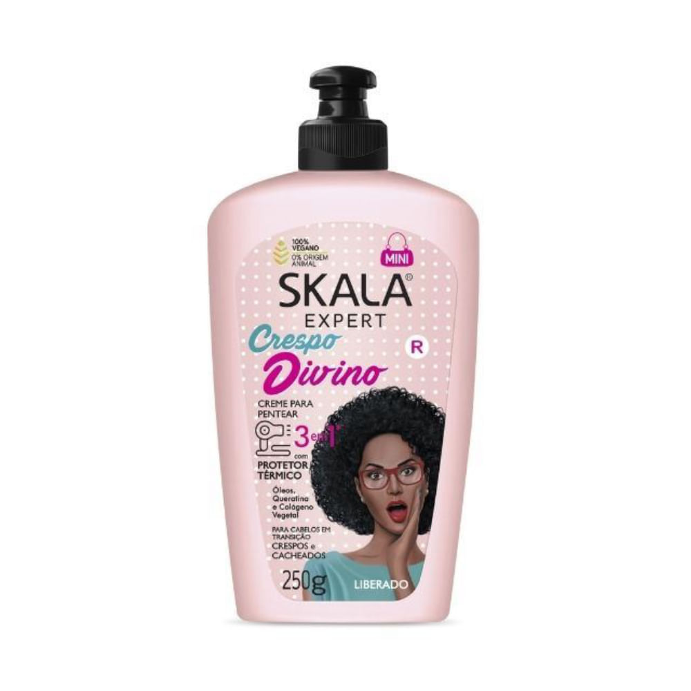Creme Para Pentear Skala 250g Crespo Divino