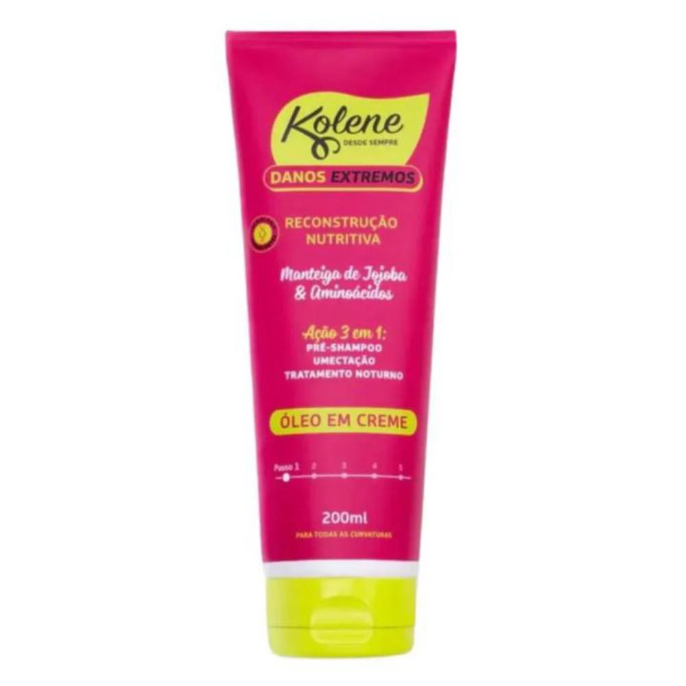 Condicionador Multifuncional Kolene 200ml Danos Extremos
