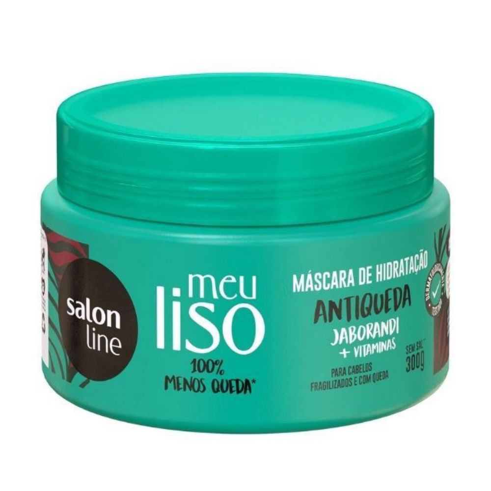 Creme Para Tratamento Salon Line Máscara Meu Liso 300g