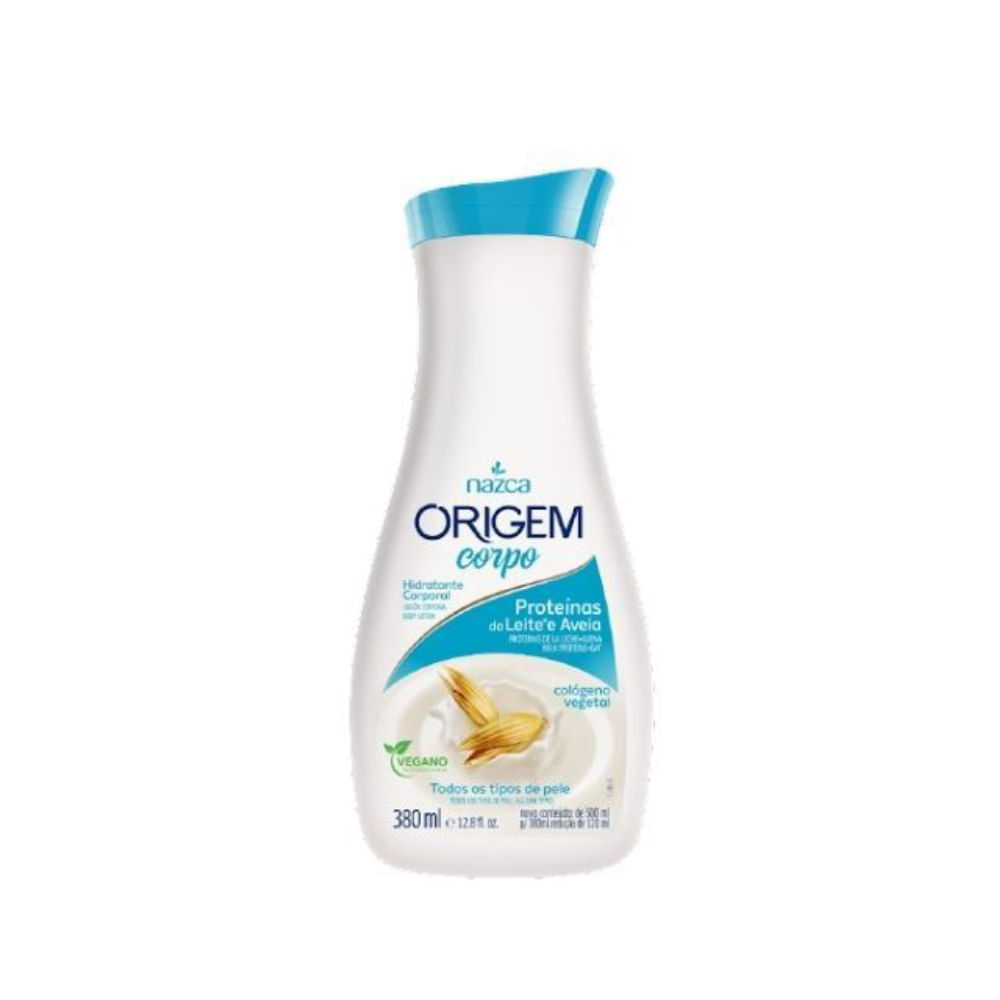 Hidratante Origem 380ml Proteina Aveia
