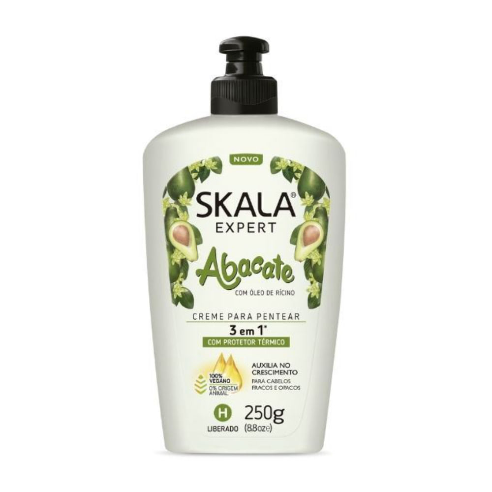 Creme Para Pentear Skala 250g Abacate